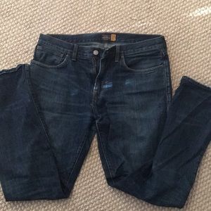 J Crew Slim Straight Jeans 33|32